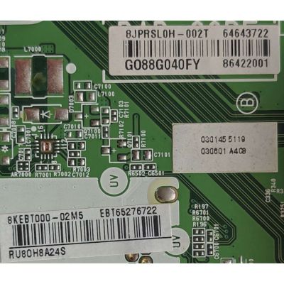 MAIN PARA TV LG / NUMERO DE PARTE EBT65276722 / EAX67895403(1.0) / 64643722 / 86422001 / PANEL LC750EQF (FL)(M2) / MODELO 75SK8070PUA.AUSWLJR	 - Imagen 2